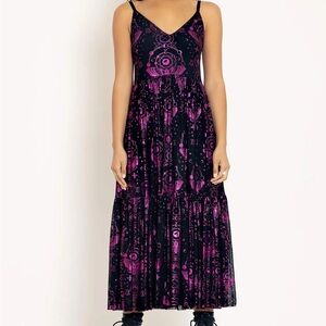 Sacred Moon Pink Sheer Midaxi Dress - Limited, NWT